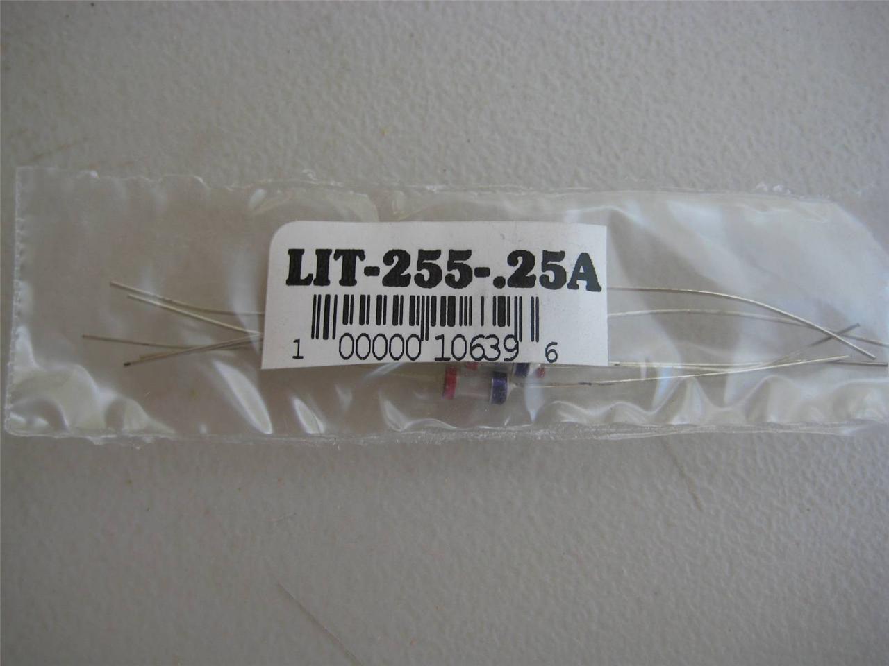 5X Littelfuse PICO Fuse 255 1/4 3/8 3/4 2-1/2 3 3-1/2 4 10 12 o 15 A 125v Rápido - Imagen 2 de 11