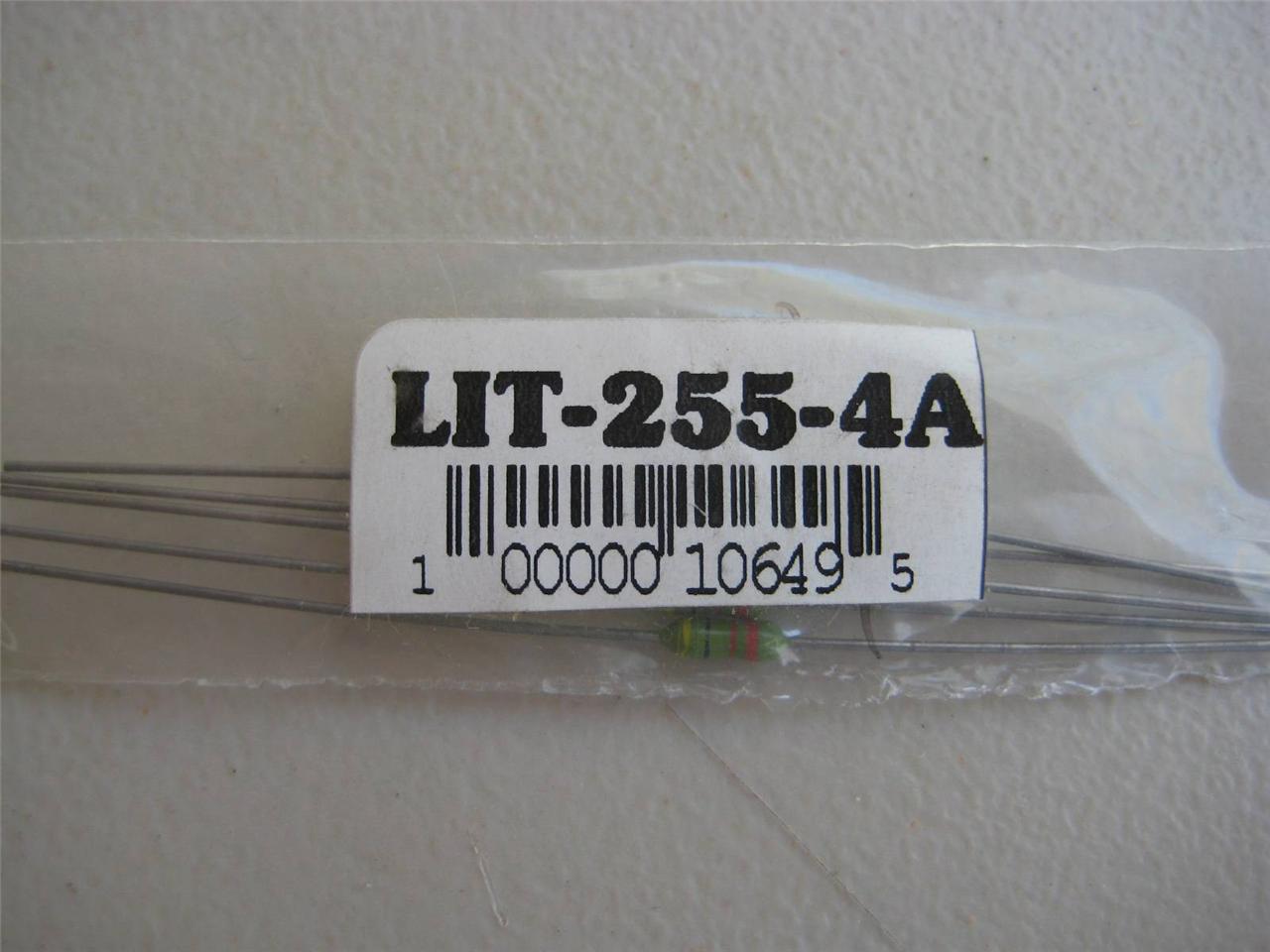 5X Littelfuse PICO Fuse 255 1/4 3/8 3/4 2-1/2 3 3-1/2 4 10 12 o 15 A 125v Rápido - Imagen 8 de 11
