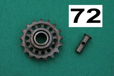 Vintage Cappellini #72 Chain Cam Tensioner Sprocket For 1960s Honda CB 250 / 350 / 750