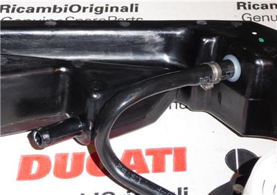 2003-06  Ducati Multistrada 1000 fuel tank breather valve box assembly 59340181A