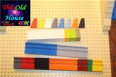 LEGO Orange Wedge Plate 3x2 Left Lot of 100 Parts Pieces 43723