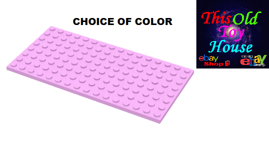 LEGO 92438 8X16 BASE PLATE CHOICE OF COLOR pre-owned or NEW 