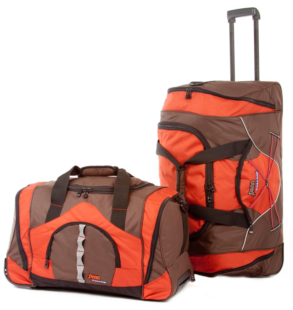 Penn Suitcase Pull Along Lightweight Trolley Duffel Travel Sports Bag ...