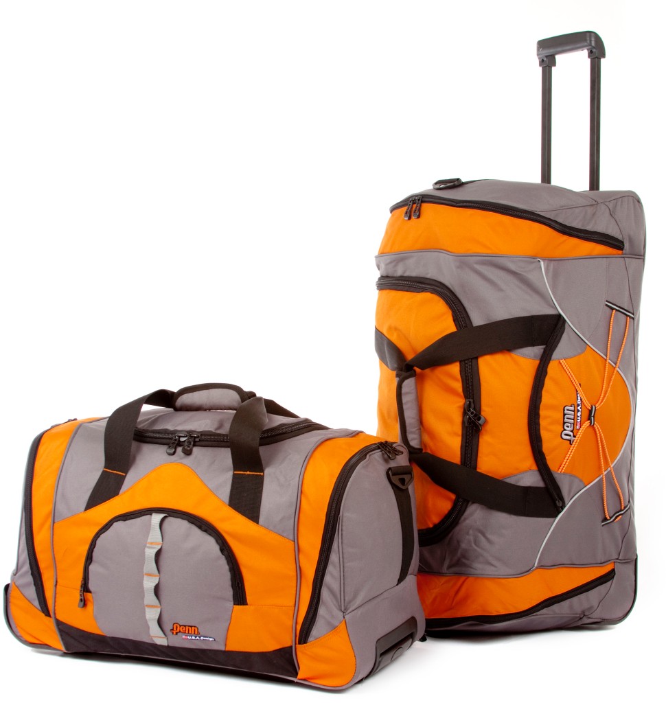 Penn Suitcase Pull Along Lightweight Trolley Duffel Travel Sports Bag ...