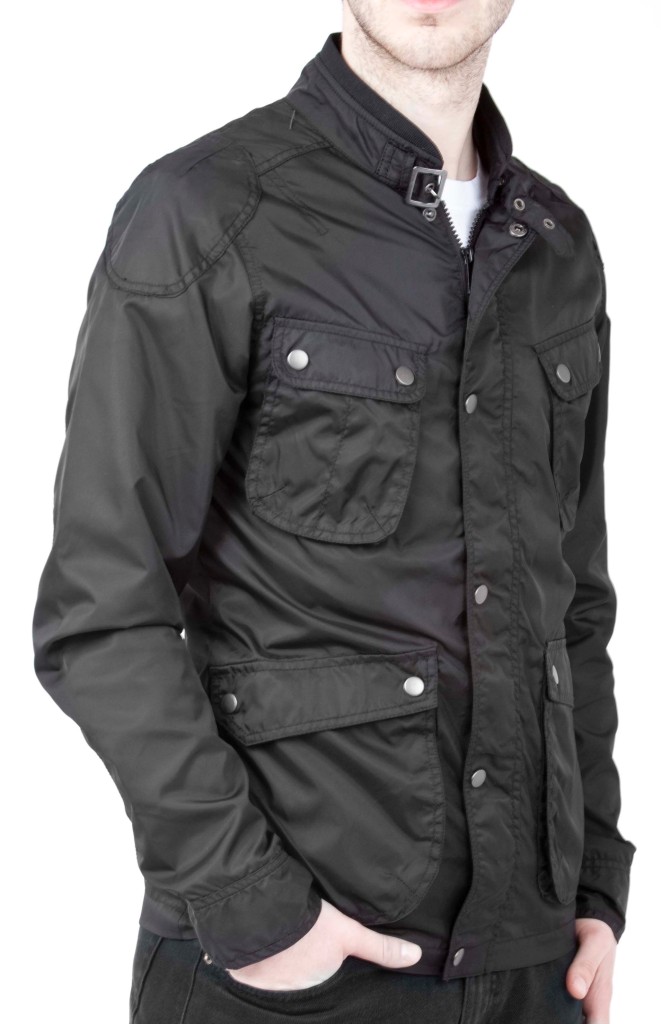 Mens Smart Casual Short Black Coat Lightweight Winter / Summer / Rain Car Jacket | eBay