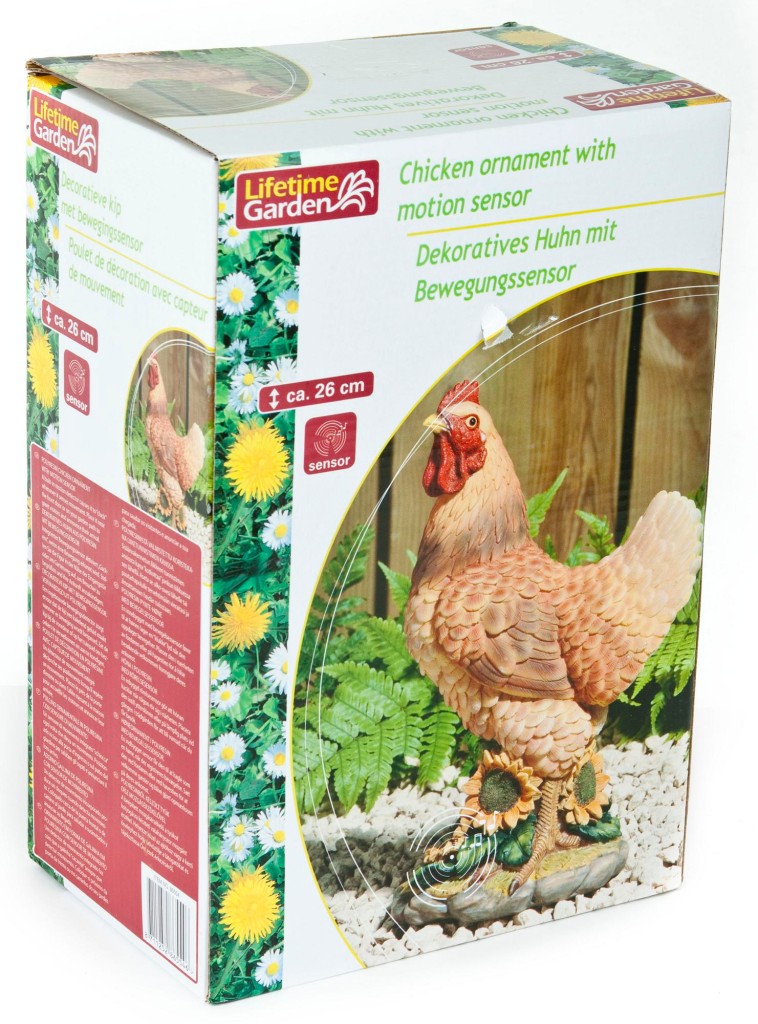 Large Decorative Ornamental Garden Motion Sensor With Sound Farm Birds