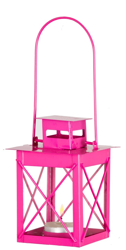 Colourful Outdoor Garden Hanging Metal Candle Lantern Holder Tea