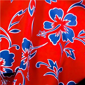 HAWAII 5C　Redオーバープリント Hawaiian Flower