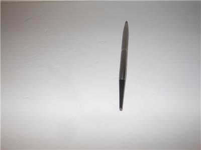 VINTAGE UNIQUE PARKER STERLING SILVER CAP & BARREL BLUE BALL POINT