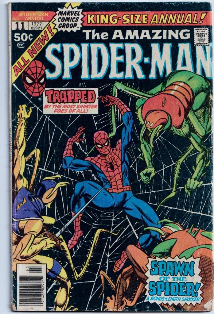 Bronze Age ComicAmazing SpiderManAnnual Issue 11 1977 Fair