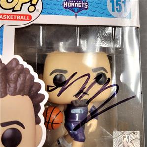 LaMelo Ball autograph signed Charlotte Hornets Funko Pop