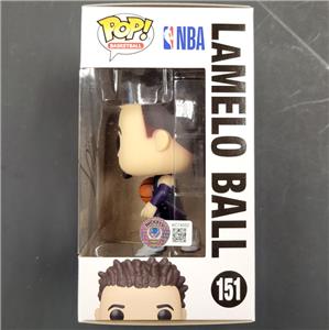 LaMelo Ball autograph signed Charlotte Hornets Funko Pop