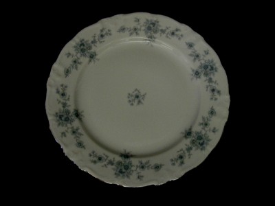 34 Pc WINTERLING Bavaria Germany Blue Flowers China Floral Dinnerware w ...