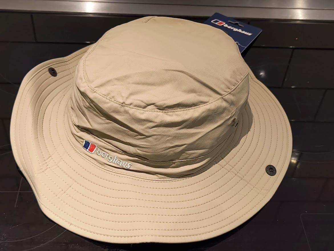 CAPPELLO BERGHAUS unisex ANTI INSETTO TESA - due colori e taglie - NUOVO pesca passeggio - Foto 5 di 5