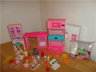 barbie so much to do kitchen
