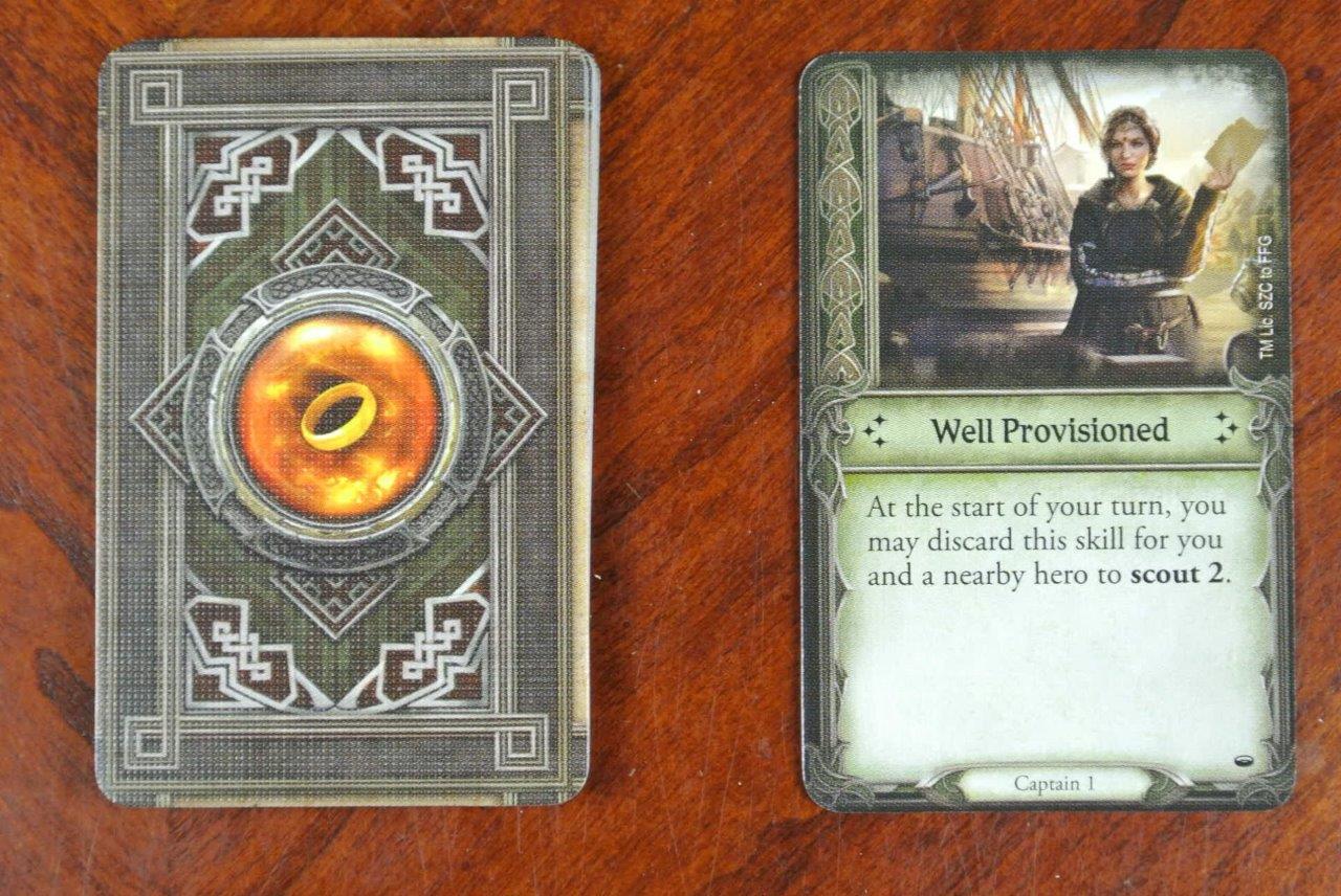 SKILL Hero Card ITEM Role DECKS LotR JOURNEYS IN MIDDLE-EARTH Board Game PARTS 