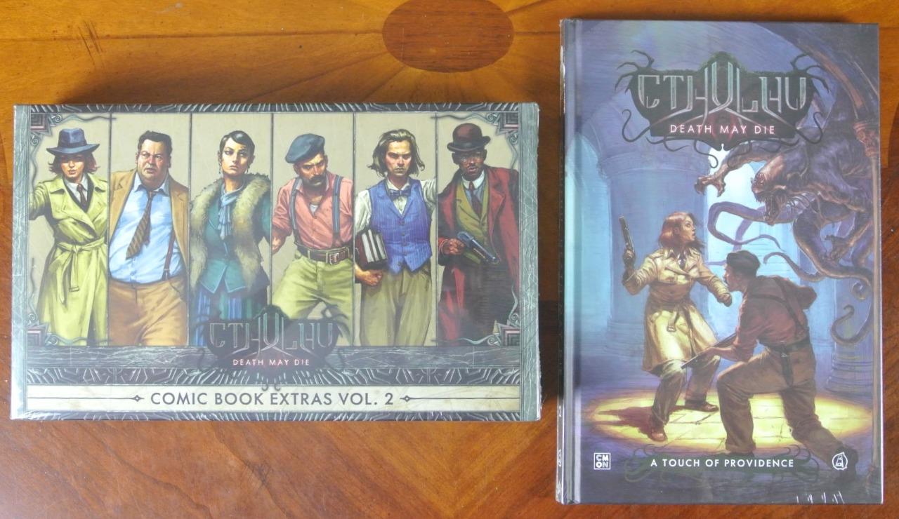 CMON Comics Vol 2 Book & Minis Zombicide ODIO Android CTHULHU Polvere PESTE NERA - Foto 2 di 8