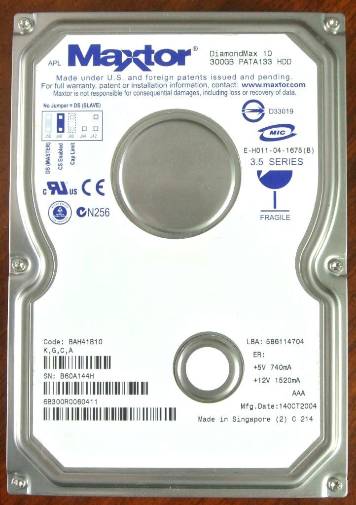 Disco duro SEAGATE Hitachi WD Western Digital MAXTOR PATA SATA serie ATA - Imagen 8 de 9