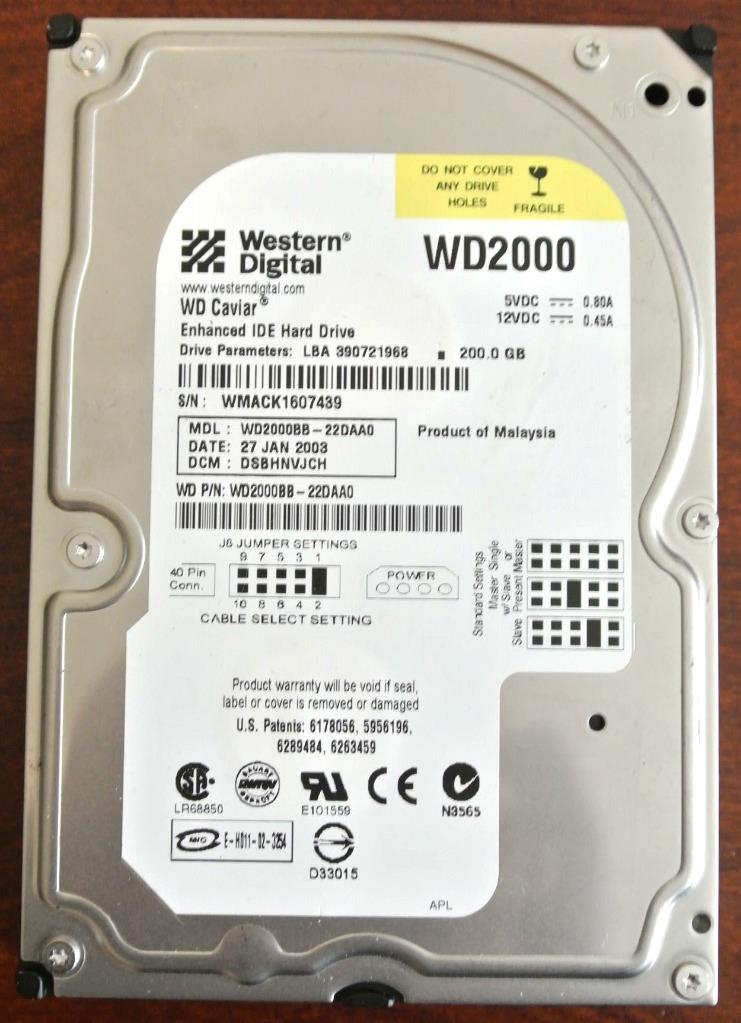 Disco duro SEAGATE Hitachi WD Western Digital MAXTOR PATA SATA serie ATA - Imagen 5 de 9
