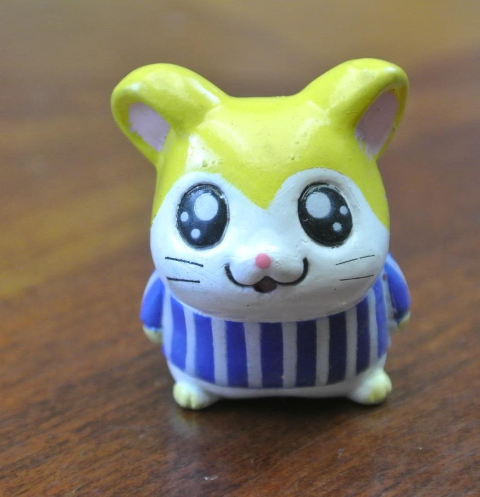 Minifigura de hámster japonés HAMTARO juguete de anime Japón jamón marionetas de dedo tú eliges - Imagen 8 de 25