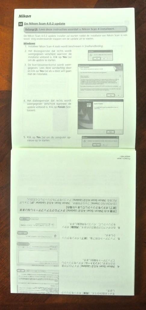 ORIGINALE Nikon CoolScan IV 4 V 5000 9000 Slide Scanner MANUALI Garanzia SCEGLI U - Foto 7 di 8