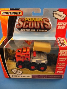 Matchbox Power Scouts Desert Hauler