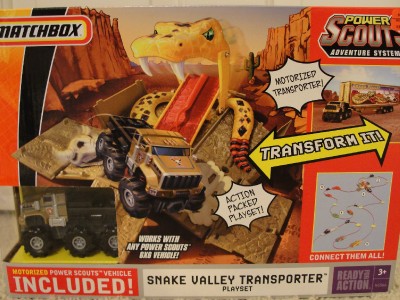 Matchbox Power Scouts - Snake Valley Transporter