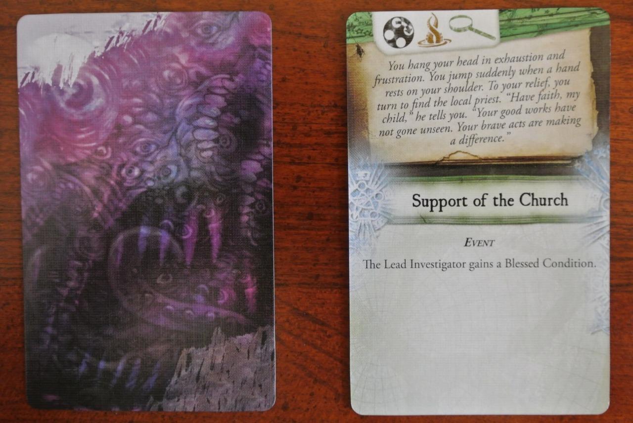 Piezas de Juego de Mesa ELDRITCH HORROR - BARAJAS DE CARTAS Encuentro MITO ARTEFACTO MISTERIOSO - Imagen 13 de 29