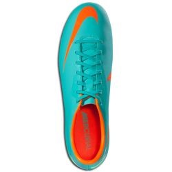 Nike Mercurial Glider III FG Soccer SHOES 2012 Turquoise - Orange Brand ...