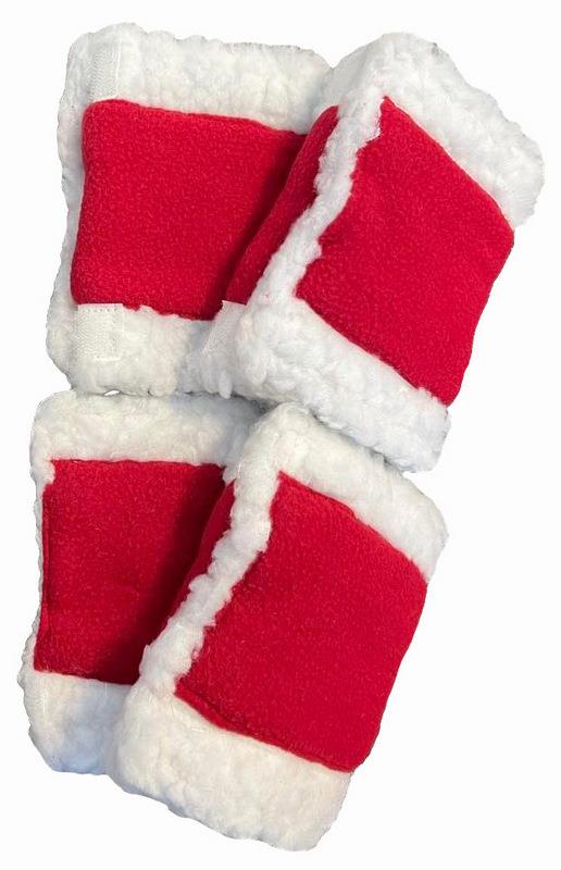 Cavallo Festa Collezione Natale Abito Cavallo F Vacanze Lenzuola Cappello Halter PONY!