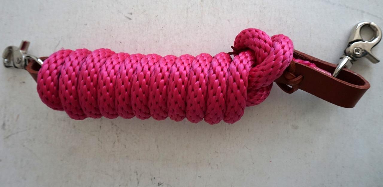 Super Soft Derby NYLON Barrel Closed Reins Scissor snap ends 96" In NEW Brights - Picture 2 of 10