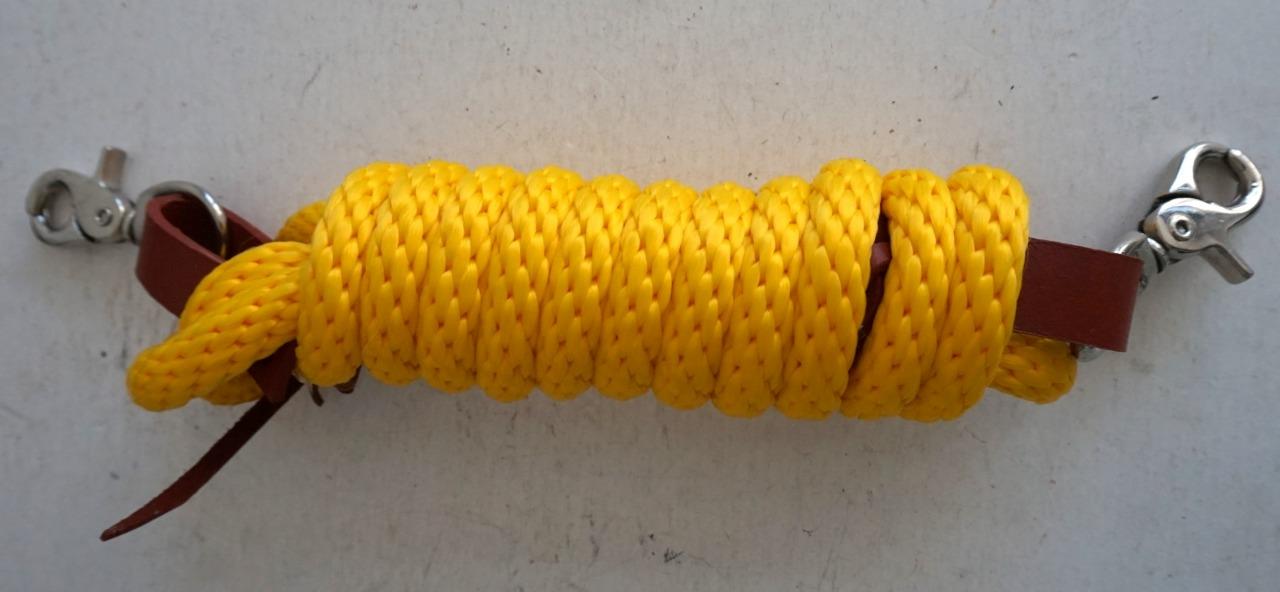 Super Soft Derby NYLON Barrel Closed Reins Scissor snap ends 96" In NEW Brights - Picture 9 of 10