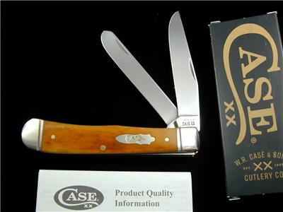 かっぴーです。 Case xx Peanut Blue Pearl Kirinite 23446 Stainless Pocket Knife