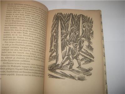 Details About German 1919 Leipzig Die Judenbuche Mit 37 Zeichnungen Von Max Unold - 