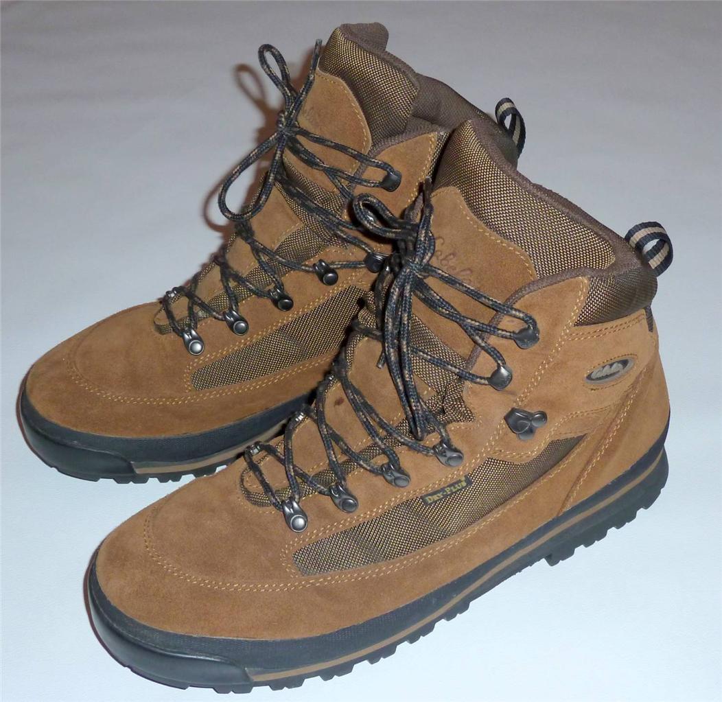 Cabelas HUNTING HIKING Boots mens sz 14 EE brown leather dry plus ...