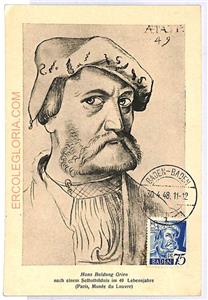 ad8727 - GERMANY Baden - POSTAL HISTORY - Maximum Card 1948 Hans