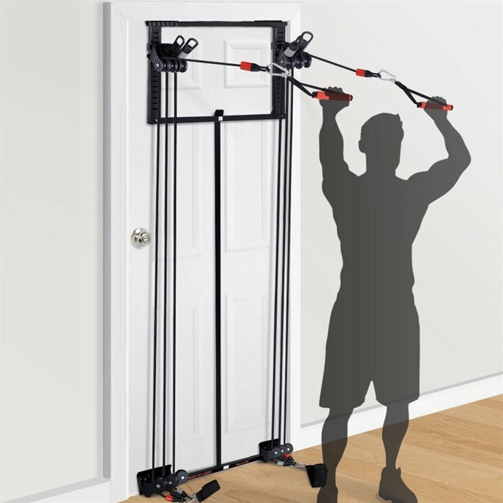 Tower 200 DOOR GYM BODY BY JAKE + Straight Bar Body Resistance Training
