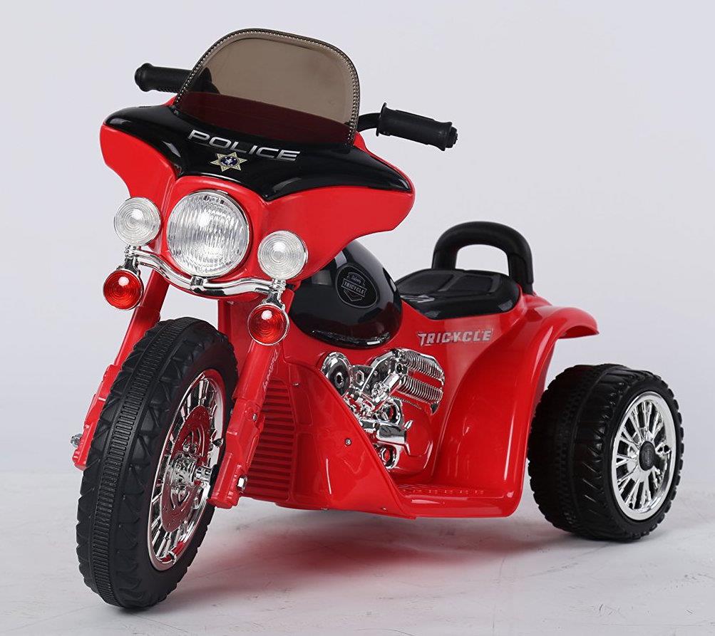 red police car toy