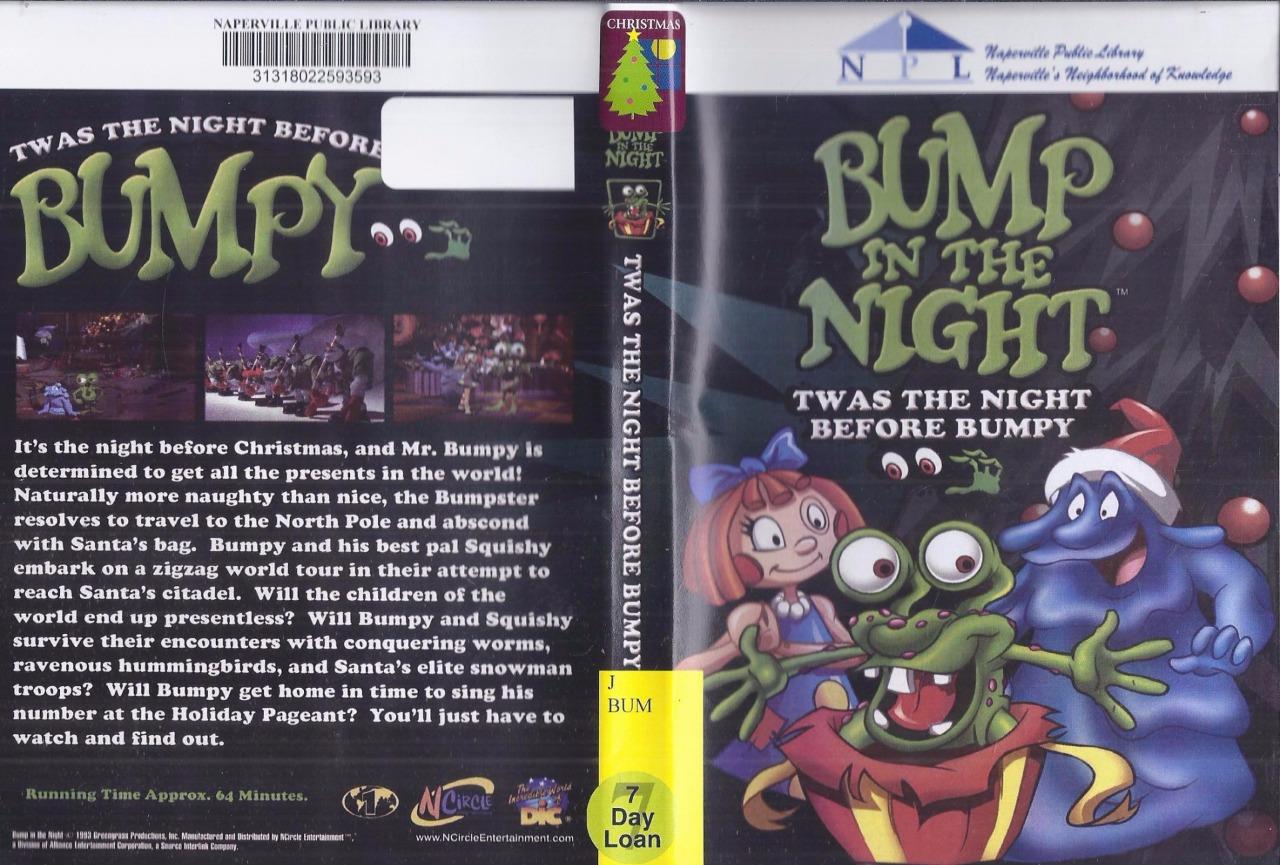 Dvd Bump In The Night Twas The Night Before Bumpyanimated 