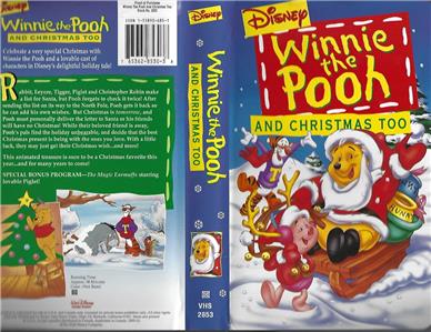 Vhs Disney S Winnie The Pooh And Christmas Too 765362853038 Ebay Here is the closing to the 1994 vhs of winnie the pooh and christmas too. 1. usd