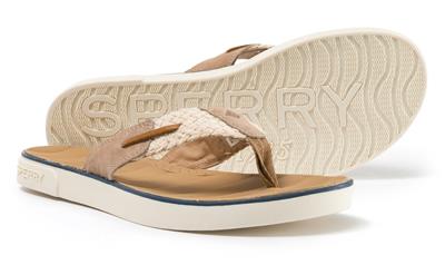 sperry flip flops womens