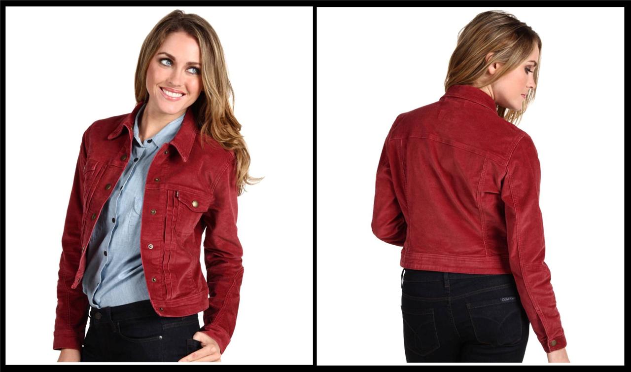 Levi's- Corduroy Trucker Jacket Women's $68 NWT | eBay