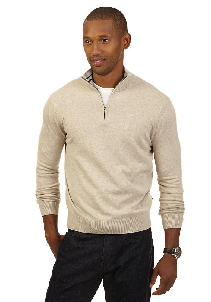 Nautica ~ 1/4 Zip Pullover Men's Sweater $90 NWT | eBay