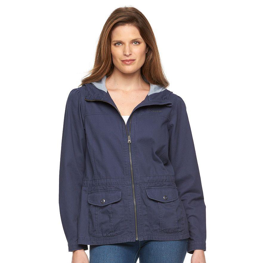 Columbia ~ Wichita Ridge Women's Cotton Twill Anorak Jacket $100 NWT | eBay