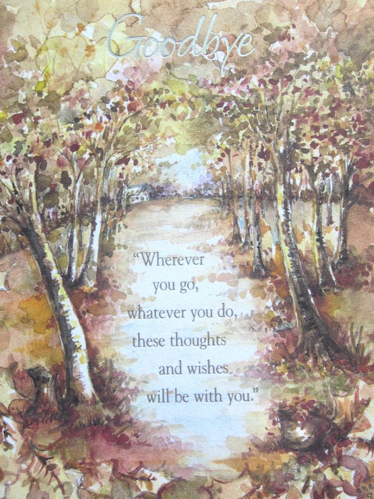 YOU'RE LEAVING / GOODBYE CARD Hallmark / RPG / Heath / Avanti FUNNY & CLASSIC - Picture 3 of 5