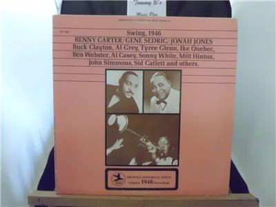 SWING 1946 LP Benny Carter, Jonah Jones and Sedric Prestige