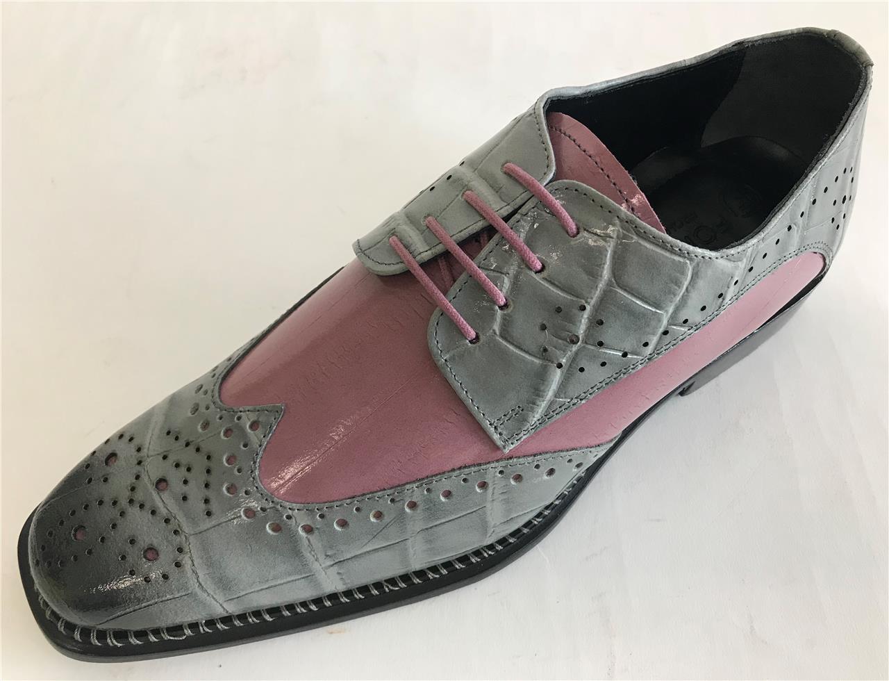 two tone wingtip shoes mens