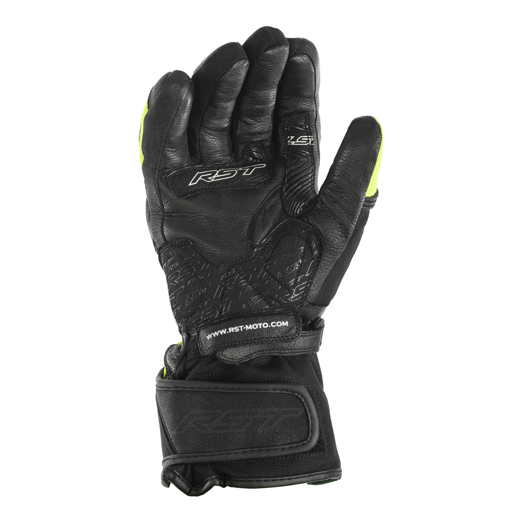 RST Rallye CE Mens Waterproof Motorcycle Gloves 2134 Black eBay