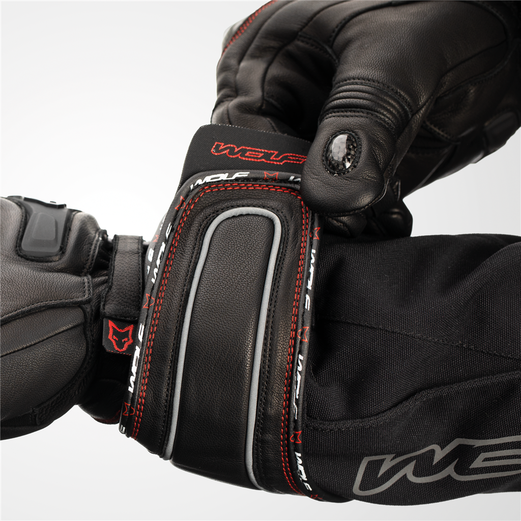 Wolf 2740 Titanium Outlast CE Mens Waterproof Motorcycle Gloves | eBay