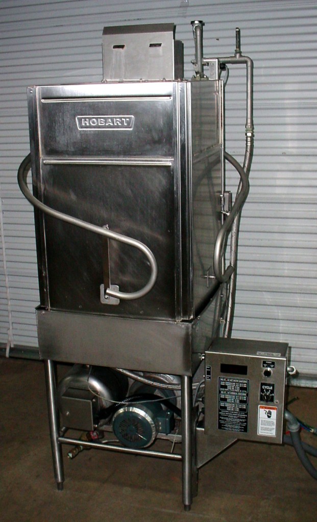 Hobart AM-14 Dishwasher With Booster AM14TC Commercial Restaurant | eBay